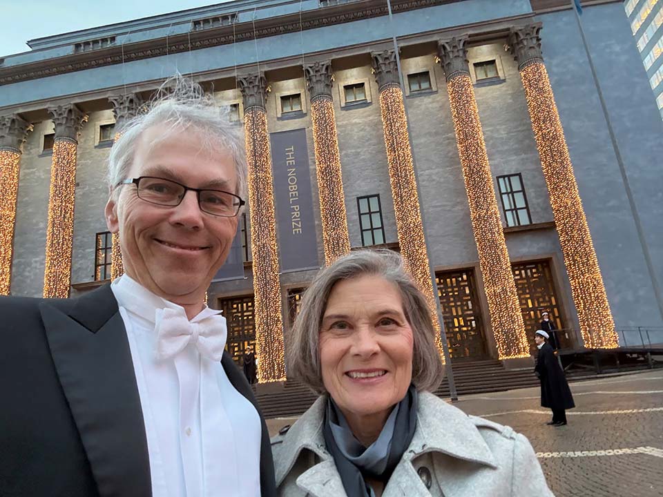 Scientific Advisory Committee Member Attends Nobel Prize Ceremony